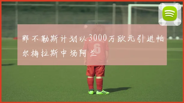 那不勒斯计划以3000万欧元引进帕尔梅拉斯中场阿兰